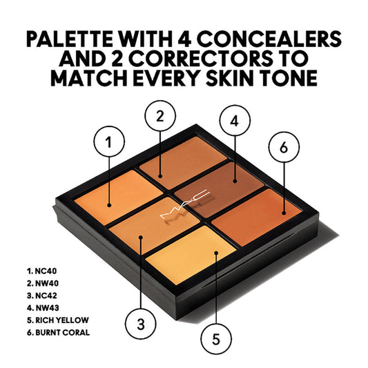 MAC Studio Fix Conceal and Correct Palette (Medium Deep) – 6g