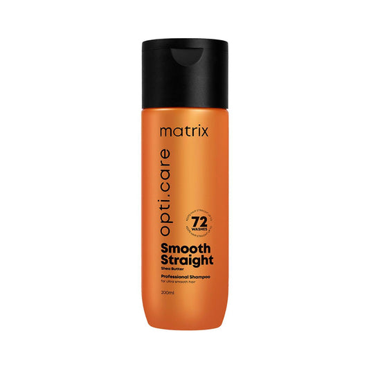 Matrix Opti.Care Smooth Straight Shampoo – Shea Butter Formula 200ml