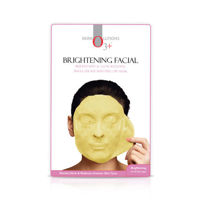 O3+ Brightening Facial Single Dose Kit for Glow Boosting, Reducing Uneven Skin Tone | All Skin Types (40gm+5ml)