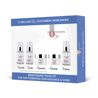 O3+ Whitening Facial Kit for Brightening & Lightening Skin (150g+100ml)