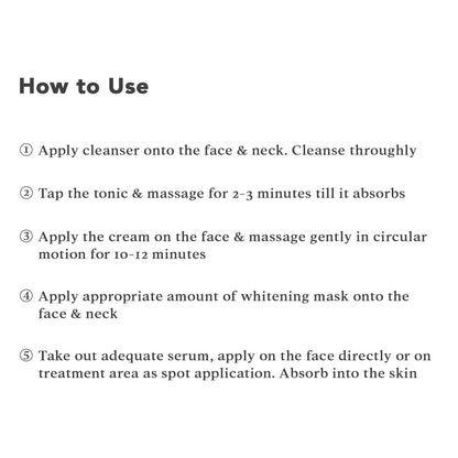 O3+ Whitening Facial Kit for Brightening & Lightening Skin (150g+100ml)