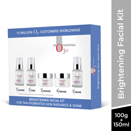O3+ Whitening Facial Kit for Brightening & Lightening Skin (150g+100ml)