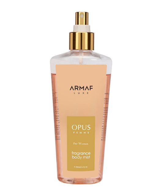 Armaf Opus Body Mist for Women - 250ml | Sensual, Floral & Long-Lasting