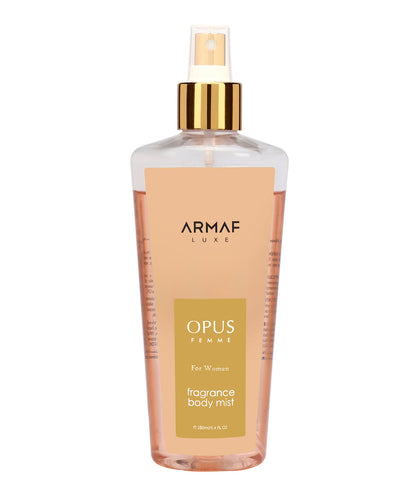Armaf Opus Body Mist for Women - 250ml | Sensual, Floral & Long-Lasting