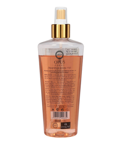 Armaf Opus Body Mist for Women - 250ml | Sensual, Floral & Long-Lasting