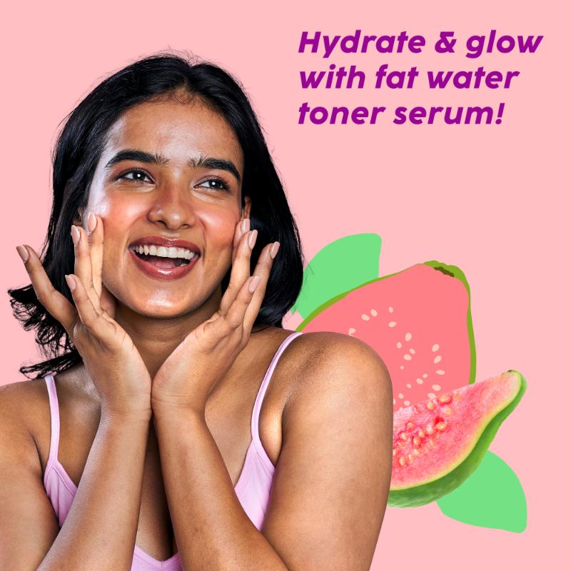 Plix Guava & Roses Glow Fat Water Toner Serum (150ml)