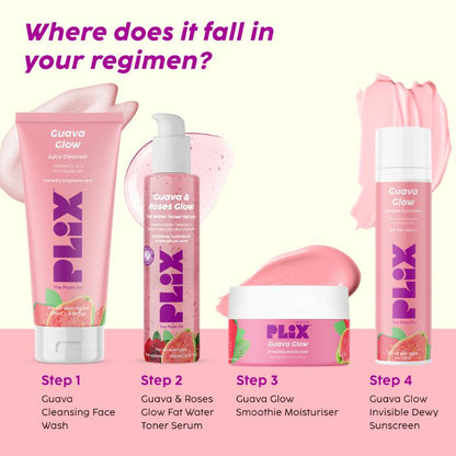 Plix Guava & Roses Glow Fat Water Toner Serum (150ml)