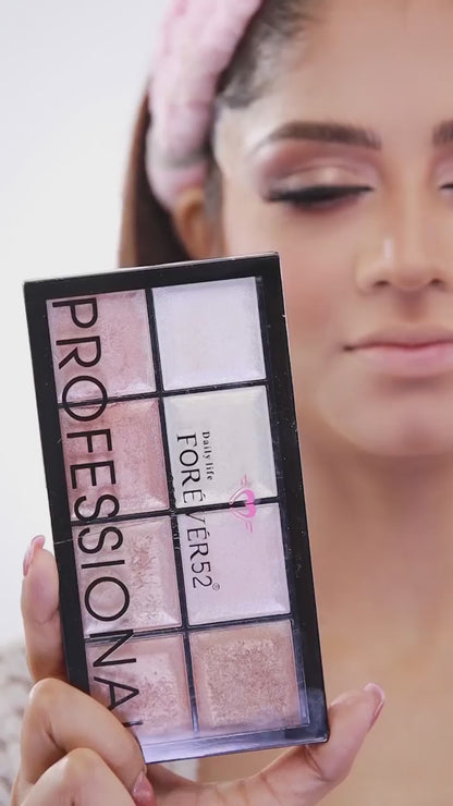 Forever 52 Spotlight 8 Color Highlighter Palette - SPH001 (36g)