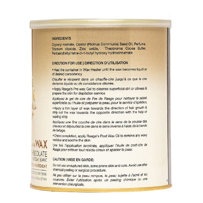 Raaga Professional Liposoluble Wax White Chocolate (800ml)