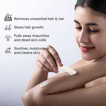 Raaga Professional Liposoluble Wax White Chocolate (800ml)