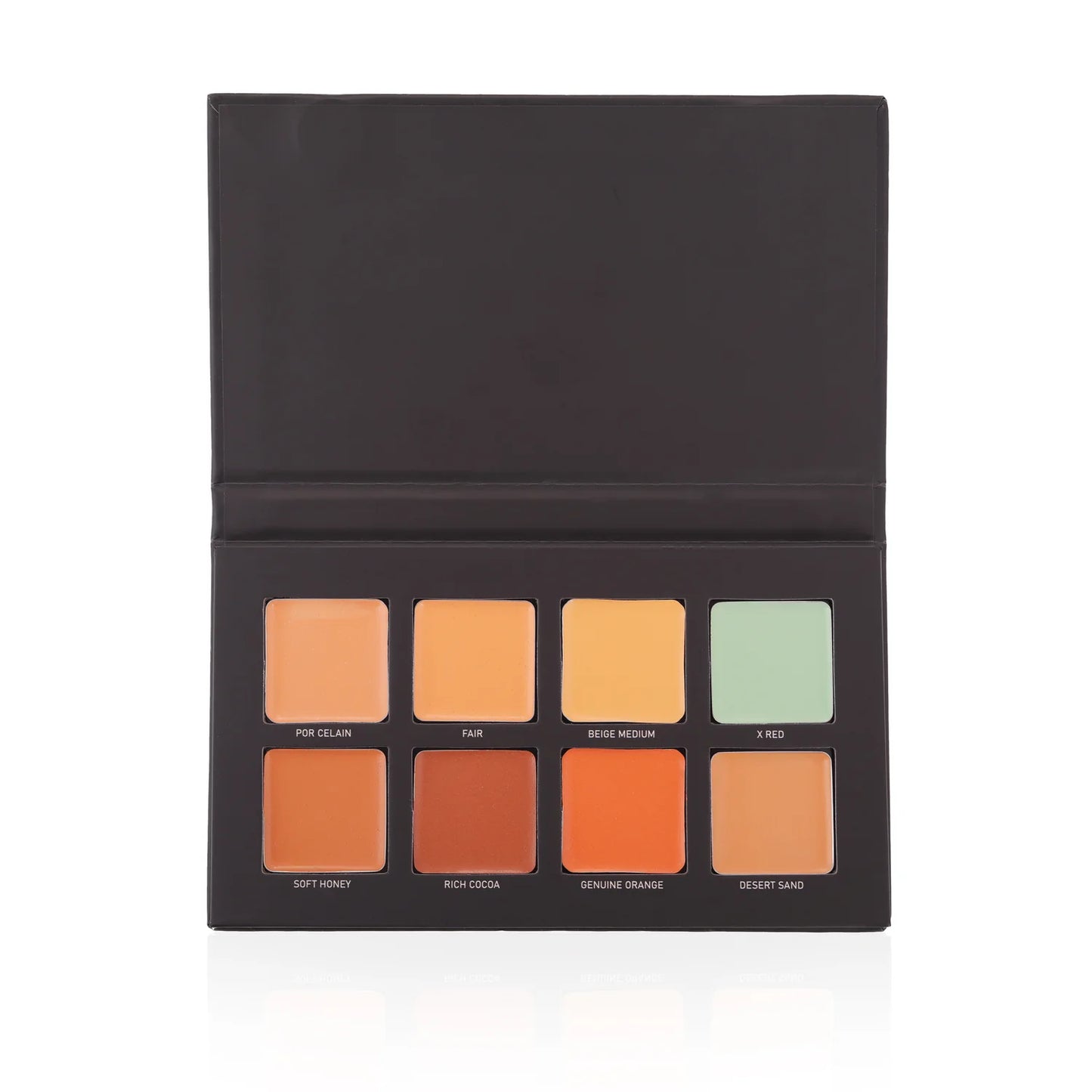 Richa Dave Conceal & Correct Palette – 8‑Shade Cream Corrector & Concealer