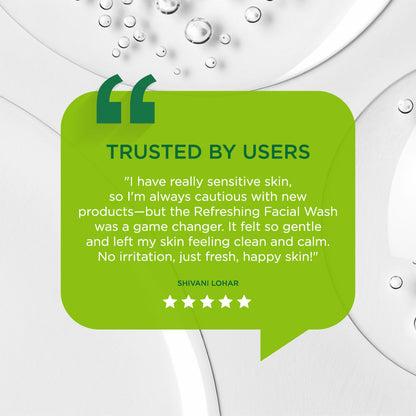 Simple Kind to Skin Refreshing Facewash Mild Face Wash for Sensitive Skin (150ml)