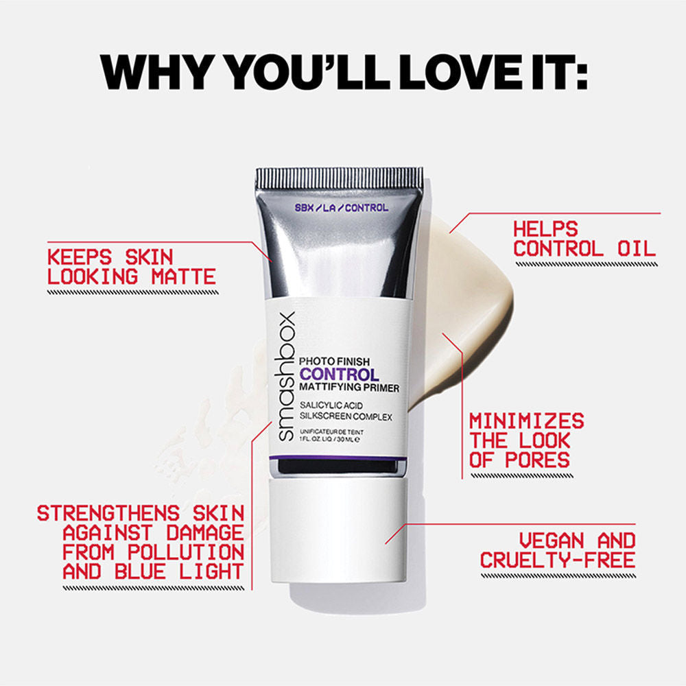 Smashbox Photo Finish Control Mattifying Primer with Salicylic Acid (30ml)
