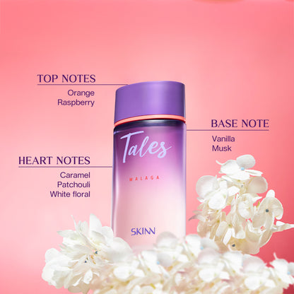 Skinn By Titan Tales Malaga Eau De Parfum For Women (100ml)