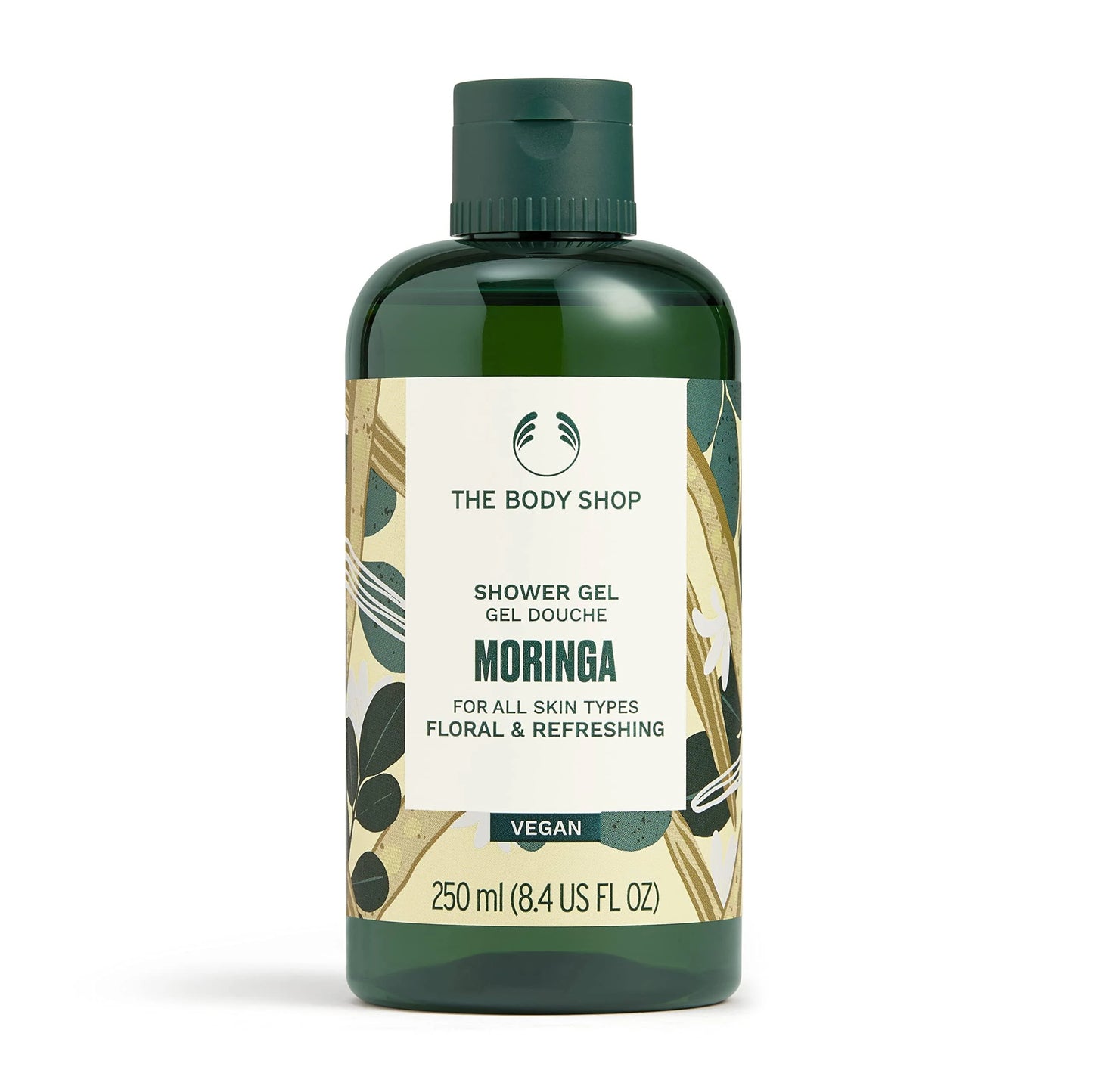 The Body Shop Moringa Shower Gel | Floral & Refreshing (250ml)