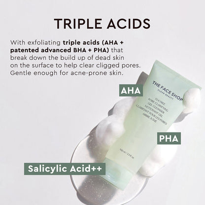 The Face Shop Tea Tree Pore Clarifying Gel Cleanser 100ml