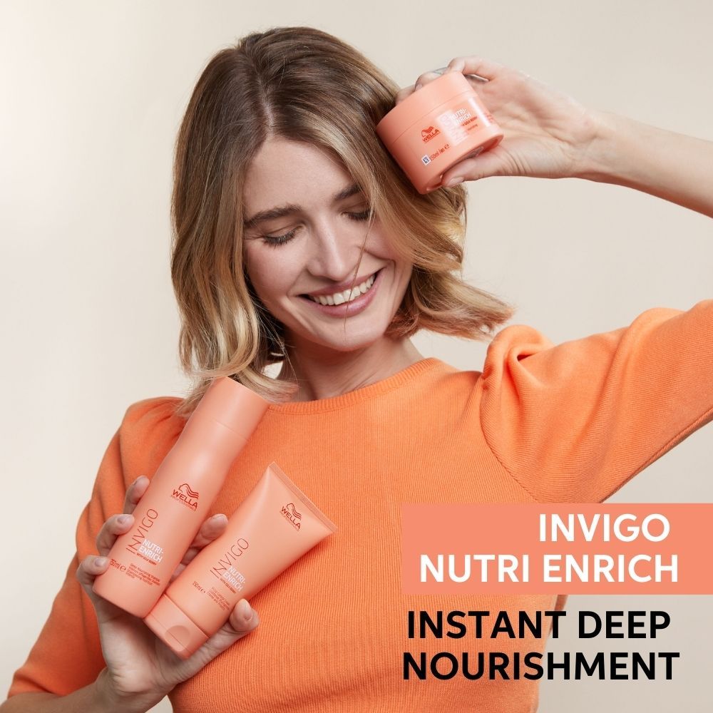 Wella Professionals Invigo Nutri-Enrich Conditioner For Dry, Frizzy & Damaged Hair With Goji Berry (200ml)